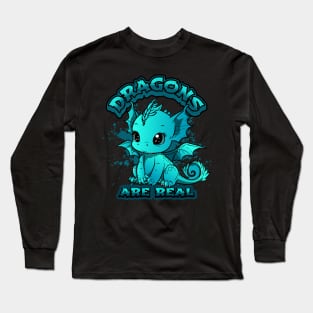 Dragons Are Real Long Sleeve T-Shirt